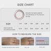 TQQEPOOL Smart Ring Fitness Tracker Health Heart Rate,Oximetry,Sleep,Exercise Monitoring with Charging Case,Great Gift for Women & Men(Rose gold color,20#) view 2
