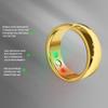 TQQEPOOL Smart Ring Fitness Tracker Health Heart Rate,Oximetry,Sleep,Exercise Monitoring with Charging Case,Great Gift for Women & Men(Rose gold color,20#) view 4