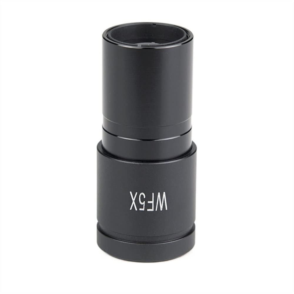 Joebo Microscope Kit 1 pcs WF5X/20mm Wide Angle Microscope Eyepiece for Biological Microscope with Mounting Size 23.2mm Microscope Lens Adapters