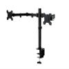 WPTGODGB MS02 Desk Clamp Full Motion 360 Degree Dual Monitor Stand 10"-27" LCD LED Mounting Arm 8kg per Head view 1