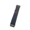Handcrafted Custom Nylon Strap for Garmin - Fits for QuickFit 20, 22, 26, Fnix, Forerunner, Vivoactive, Approach, MARQ, quatix, Instinct2, Epix (Dark Blue Purple-Black Buckle, Quick-Fit 20mm) view 1