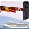 1000W/1600W/2200W/3000W/3500W/4000W/5000W/5500W/6000W/8000W/12000W Pure Sine Wave Power Inverter 12V/24V/48V/60V/72V dc to ac 110V/230V with 2 Socket, LCD Display, for RV,1000W-12Vto110V view 1