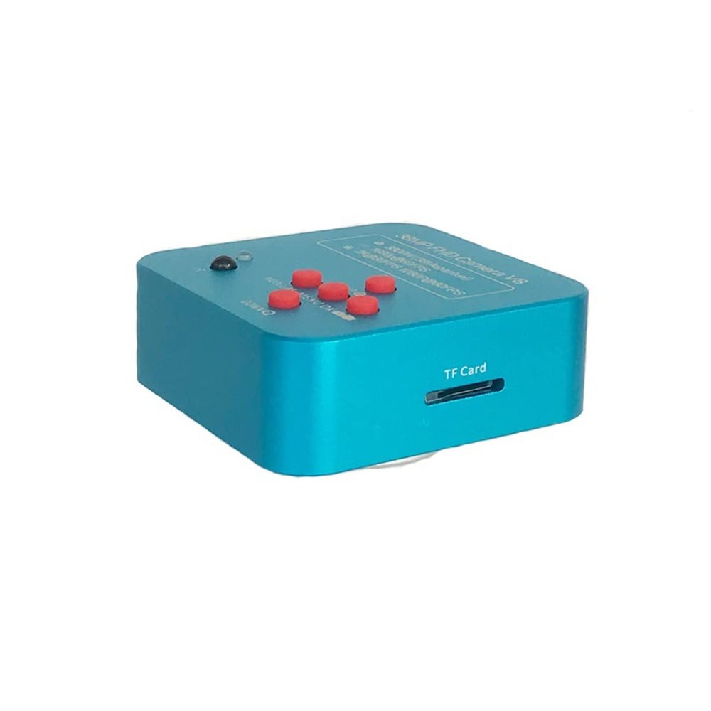 JOEBO Microscope Kit 1080P 48MP Digital Trinocular Microscope Camera Microscope Lens Adapters(Blue Color)