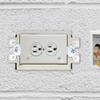 MARALANG 5PCS -2 Electrical Outlet Box Extenders with 10PCS Screws, Single Gang Box Extender Outlet Box Extender Electrical Box Extender White, 500456645 view 4