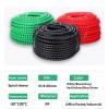 ELLANA spiral protector 8mm to 14mm Cable Wire Protector Cable Organizer Line Protection Sleeve Flexible Pipe Cover Tube Spiral Wrap Winding wraps cable(Green,ID 8mm 5 Meters) view 4