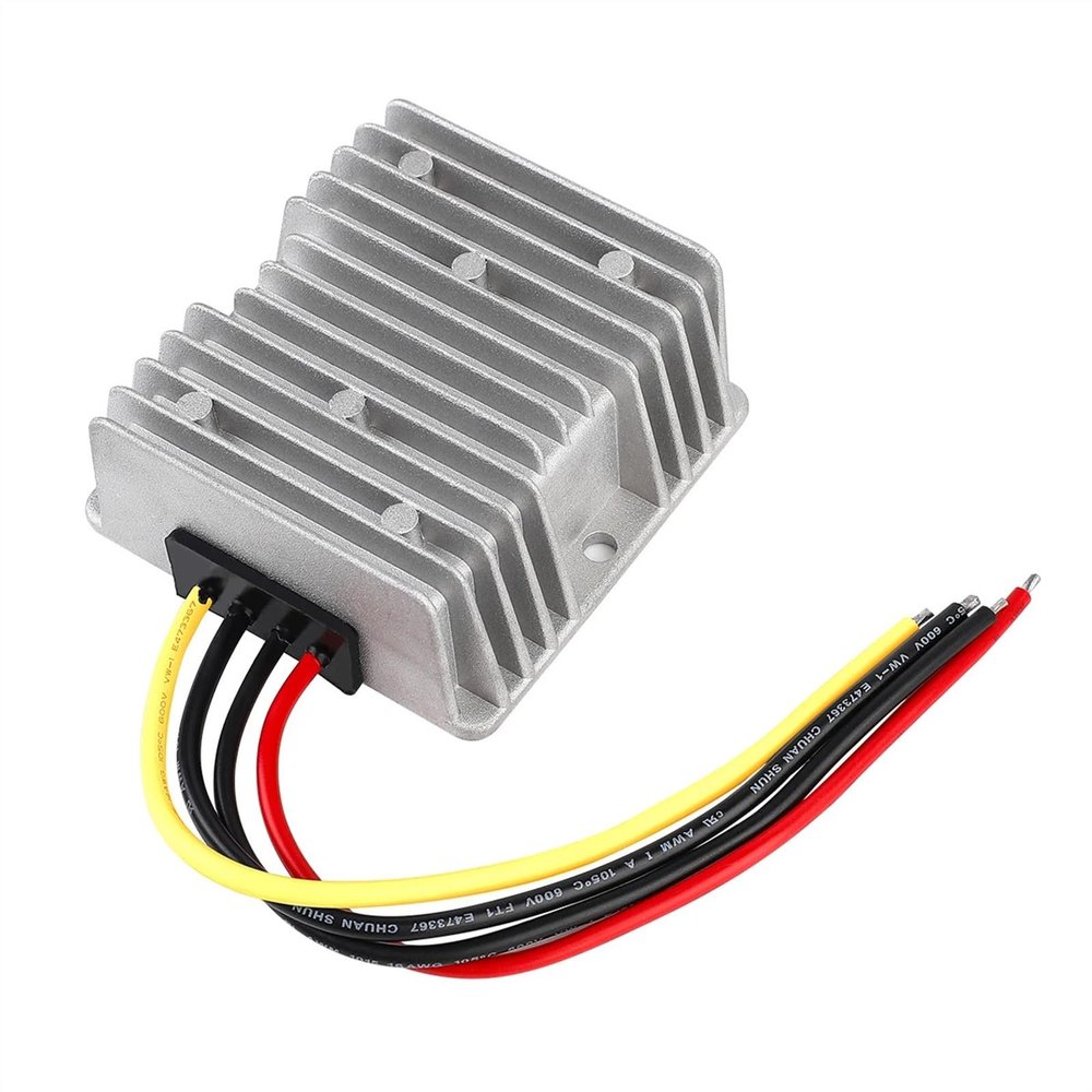12V 24V to 5V 15A 20A 30A Voltage Regulator DC DC Converter Step Down Buck Module Power Supply for LED Car Solar(To DC 5V 20A 100W)
