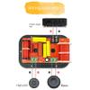 MARALANG 2X 2 Ways 350W Speaker Treble+Bass Frequency Divider Crossovers Speaker Filters DIY for DIY Home Theater, Black, 750143673 view 2