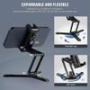 MARALANG Mini Pocket Foldable Tripod for Phone Vertical Horizontal Photograph Expansion Video Light Microphone Photography Vlog Easy Install Easy to Use, Black, 500710996 view 2