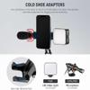 MARALANG Mini Pocket Foldable Tripod for Phone Vertical Horizontal Photograph Expansion Video Light Microphone Photography Vlog Easy Install Easy to Use, Black, 500710996 view 3