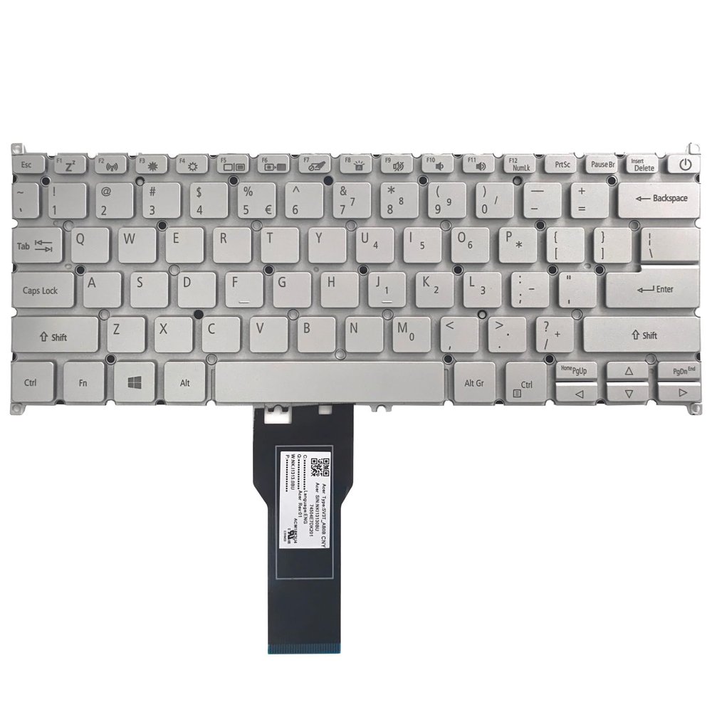 WWGTMC Replacement Keyboard for Acer Swift 3 SF313-51 SF314-56 SF314-57 SF314-57G SF314-42 US Layout SY5T_A72B NKI15170B3 NSK-RL0SC PK132CE3B00 N19H4 with Backlit Keyboard