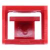 MARALANG 2000Pcs Red RJ45 Port Ethernet LAN Hub Anti Dust Cover Plug Cap Blockout Protector with Proprietary Lock and Key view 2