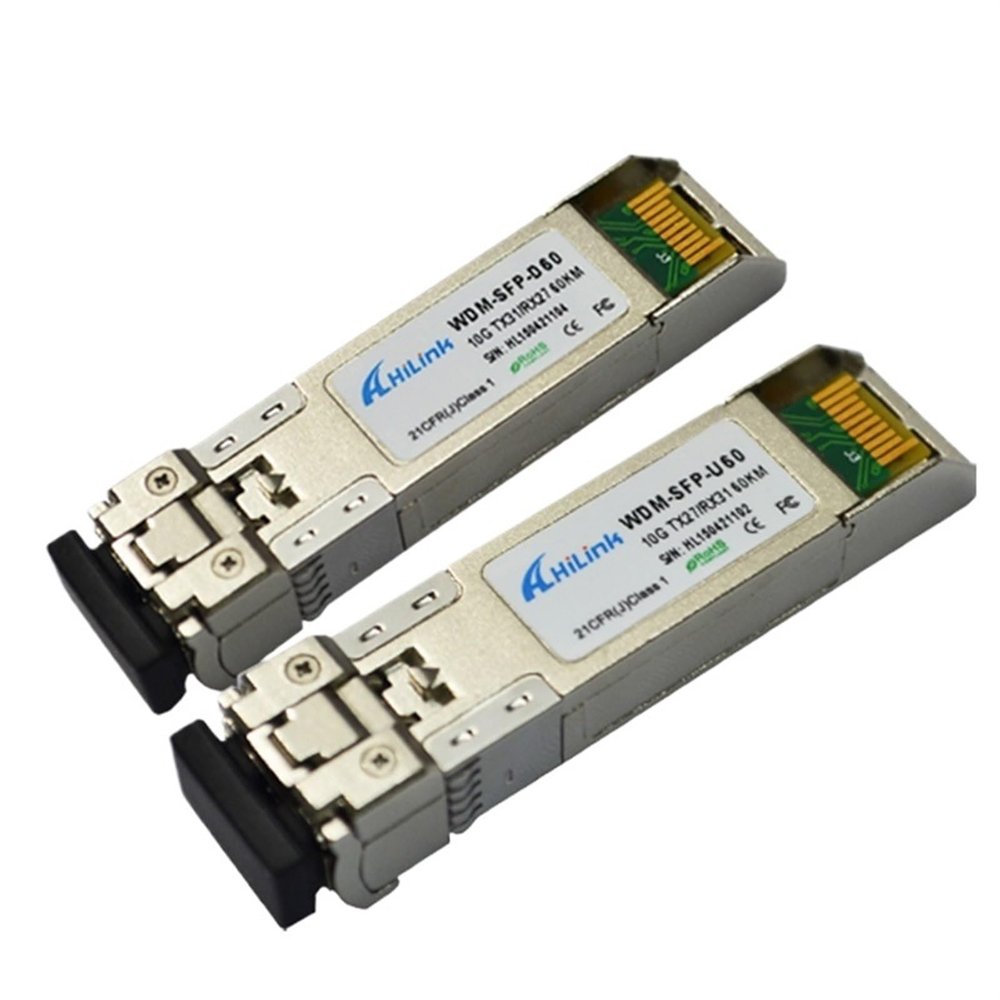 CIZVVEOC Compatible 10G WDM SFP 60Km 1270/1330nm DOM LC