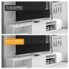MARALANG Self-Adhesive Cable Duct TV Cable Duct Set Kit TV Cable Organiser, 10 Pieces X 0.4 M, Cable Duct for Cables Cable Duct view 2