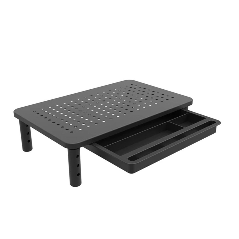 AVXANKTG Computer Elevated Stand seat Cushion Monitor Riser Desktop Stand Flat Metal Adjustable Stand