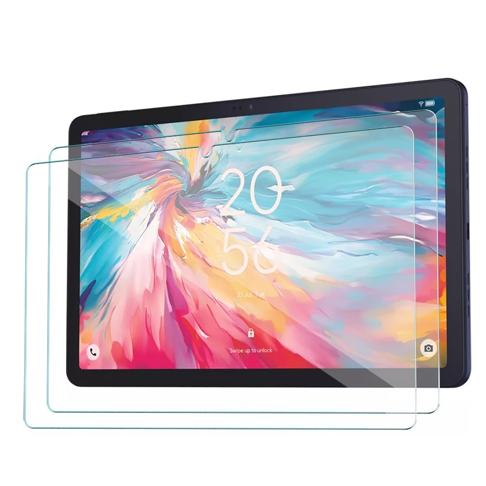 Hoibon Screen Protector For TCL TAB 10 NXTPAPER 5G 10.4 Inch Model 9199S Tablet Tempered Glass Screen Protector HD Clarity 9H Scratch Resistance Bubble-Free Film For TCL TAB 10 NXTPAPER 5G (2 Pcs)