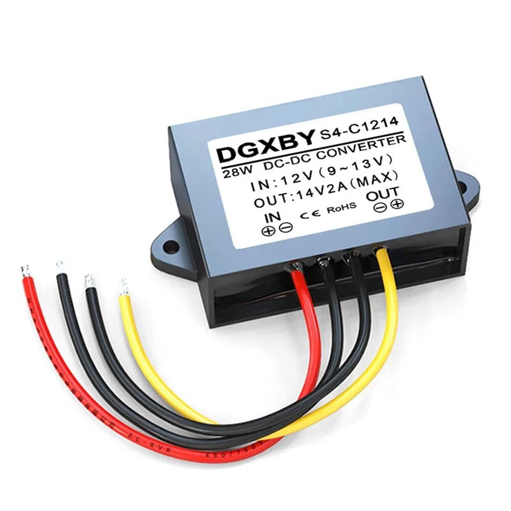 12V to 13.8V 1A 2A 3A 4A 5A DC Boost Power Supply DC-DC Boost Module 9-13V to 14V Car Radio Converter(12V to 14V 2A)