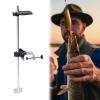 SODONAD Universal Fish Boat Sounder Holder 360 Adjustable Rotating Aluminum Fish Boat Fish Finder Holder Fits Most Fish Finders Opening 2-3/4 view 3