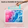 Aidashine Keyboard Case for Huawei Matepad 11.5/Air 11.5, Multi-Angle Detachable Bluetooth Keyboard with Touchpad, Pencil Holder,Pink,No Backlit view 3