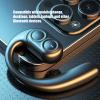 Mosonnytee Wireless Earbud Bluetooth Over Ear Headphone 30hrs Play Back Sport Earphone with LED Display Over-Ear Bud with Earhook Built-in Mic Headset for Workout Black(Single Ear) view 4
