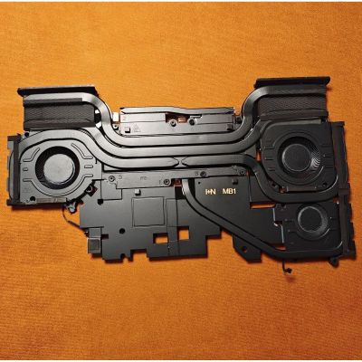 Generic 07WCYX 7WCYX New for Alienware M16 R1 Laptop Thermal Module I+N MB1 Cooler Heatsink CPU GPU Fan MG75091V1-C150-S9A MG75091V1-C160-S9A DC12V, BLACK