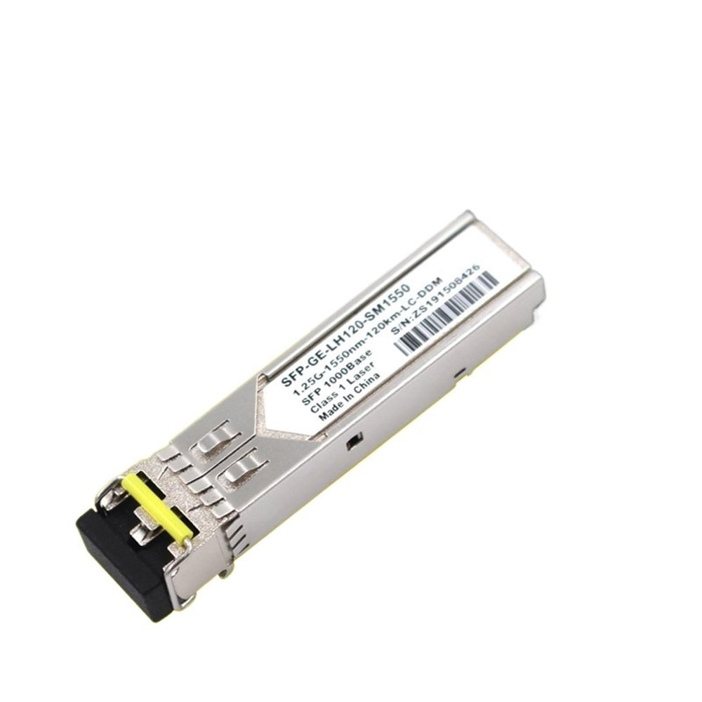ETURBEV Compatible with H3C SFP Gigabit Single-Mode Dual-Fiber 1.25G 1550nm 120KM Optical Fiber Module