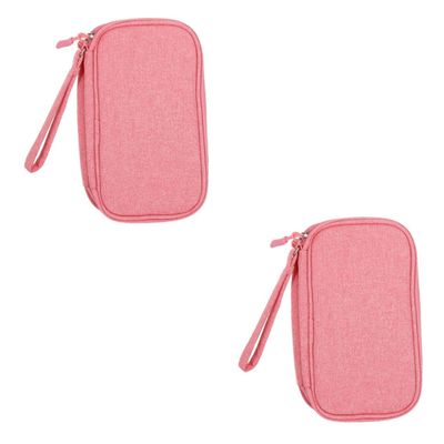 Gadpiparty 2pcs Storage Accessory Organizer Travel Cord Organizer Electronic Organizer Travel Case Cord Organizer Case Cable Management Case