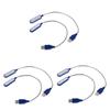 Gadpiparty 6pcs Portable USB Laptop Flexible Reading Light for Home Office Travel and Camping Compact and Lightweight Design No Batteries Required view 1