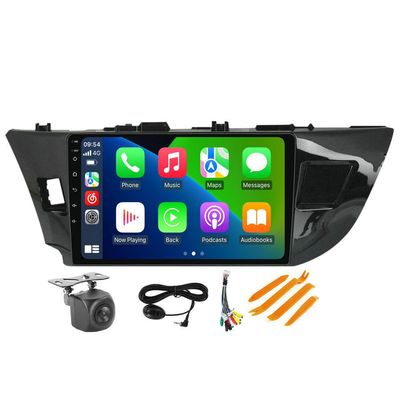 Radio for Toyota Corolla 2014 2015 2016 Stereo Upgrade Dash Kit Car GPS Navigation,2+32GB 10.1" IPS Touch Screen Head Unit with Car-Play & Android Auto/SWC/Rear View