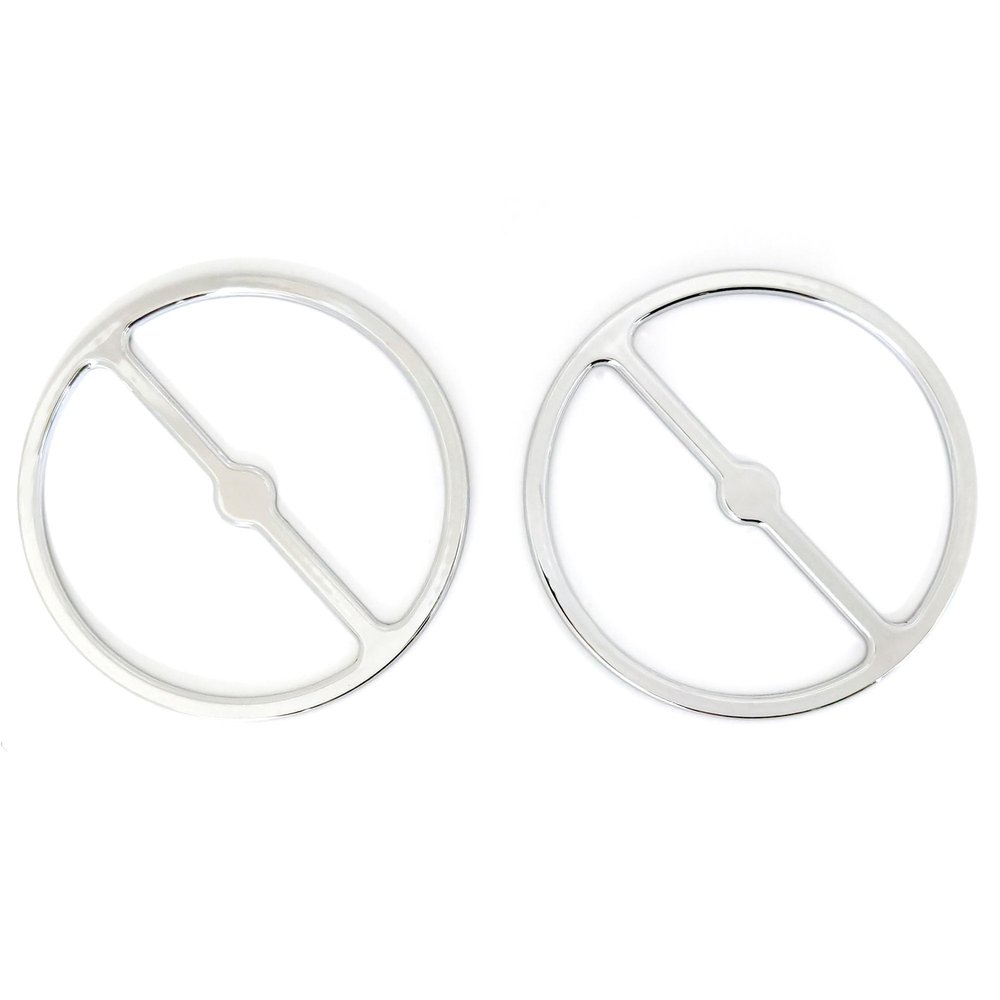 Americruise 1 Paire Harley Speaker Accessorires Speaker Covers Trim Grill compaticable for Touring Electra Glide Street Glide Trike FLHTCUTG Ultra Limited 1996-2013