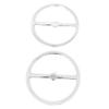 Americruise 1 Paire Harley Speaker Accessorires Speaker Covers Trim Grill compaticable for Touring Electra Glide Street Glide Trike FLHTCUTG Ultra Limited 1996-2013 view 4