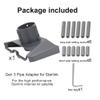 Pipe Adapter for Starlink Gen 3,V3 Pole Mounting Kit,Fit for Starlink Standard Dish, V3 Kickstand Dishy,Compatible with 1.25-2.1'' Pipe view 3