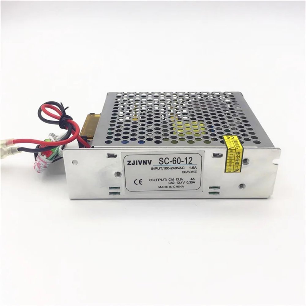 BAWAZINA Switching Mode Power Supply 60w with UPS/Charge Function AC 110/220v to DC 12v/24v Battery Charger(12V)