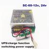 BAWAZINA Switching Mode Power Supply 60w with UPS/Charge Function AC 110/220v to DC 12v/24v Battery Charger(12V) view 2