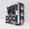 DALAIBUKESI DIY Aluminium Pc Open Case Computer Chassis Test Bench Support Water Cooling Support Server chassis Support Itx Matx Atx Eatx (4.E-ATX), silvery view 1