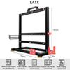 DALAIBUKESI DIY Aluminium Pc Open Case Computer Chassis Test Bench Support Water Cooling Support Server chassis Support Itx Matx Atx Eatx (4.E-ATX), silvery view 3