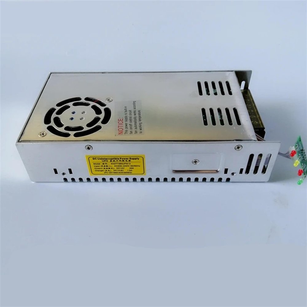 BAWAZINA 350W UPS Functional Switching Power Supply 12V 30A for Surveillance Cameras 13.8v UPC Battery Charging Power Supply