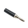 10Pcs 4mm Plating Adapter Wire Cable Audio Banana Nickel/Chromium Speaker Connector(5 Red 5 Black) view 4