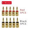 10/20Pcs 4mm Banana Jack Gold Plated Audio Speaker Banana Connector(Ax10) view 2