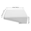 HOMSFOU Outdoor Security Camera Cover Rainproof Camera Guard Universal Weather Resistant Protective Shield for Sun Rain Dust 10.63X10.43X3.74 Inch view 2
