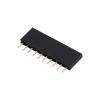 10PCS Single Row Pin Female Header Socket Pitch 2.54mm 1 * 2p 3p 4p 5p 6p 7p 8p 9p 10p 12p 14p 15p 16p 18p 20p 22p 40Pin Connector(10PCS 1x19Pin) view 3