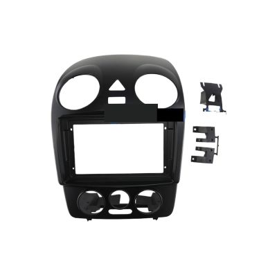 BINGLEI Car InteriorRadio Panel 9 Inch Car Fascia Radio Panel Fit for VW Fit for VW New Beetle 2004-2010 Dash Kit Install Facia Console Bezel Plate 9inch Trim Cover Decoration,Radio Panel(9 inches)