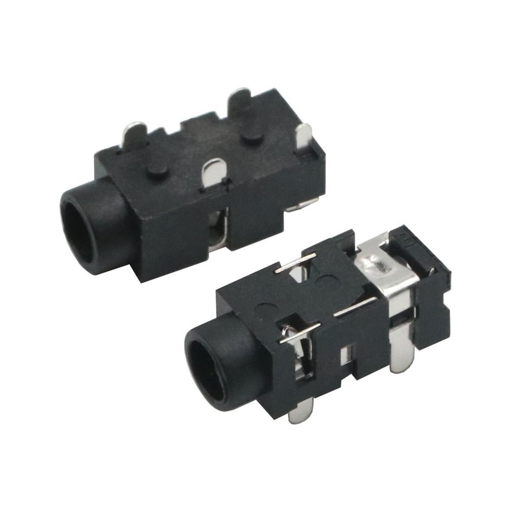 10PCS 3.5mm Female Audio Connector 4 Pin Dip Headphone Jack Socket PJ-327 Audio Interface Audio