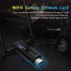 USB Adapter for PC, AX 5400Mbps Network Adapter with 6GHz 5GHz 2.4GHz Triple Band, Dual 6dBi Antennas, Support 11 10 view 4