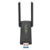 1300Mbps Dual Band High Gain Antenna USB3.0 Adapter for PC with 2.4G 5G Frequency Band Support, 802.11aC Standard view 2