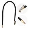 GLEAVI 3pcs Tire Inflator Hose Extension Air Pump Tube Quick- Easy Tire Inflation Compatible Standard Inflators Heavy-Duty and High-Pressure Resistant view 3