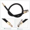GLEAVI 3pcs Tire Inflator Hose Extension Air Pump Tube Quick- Easy Tire Inflation Compatible Standard Inflators Heavy-Duty and High-Pressure Resistant view 4