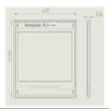 DirectNine Basics Enclosure Bezel for Touchscreen 7 Inch Monitor Compatible with Elecrow view 4