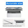 FREEDOMCASE Compatible with MacBook Pro 13 inch Case M2 2024, 2023, 2022-2016 A2338 M1 A2251 A2289 A2159 A1989 A1708 A1706, Leather Tactile Case, Blue view 4