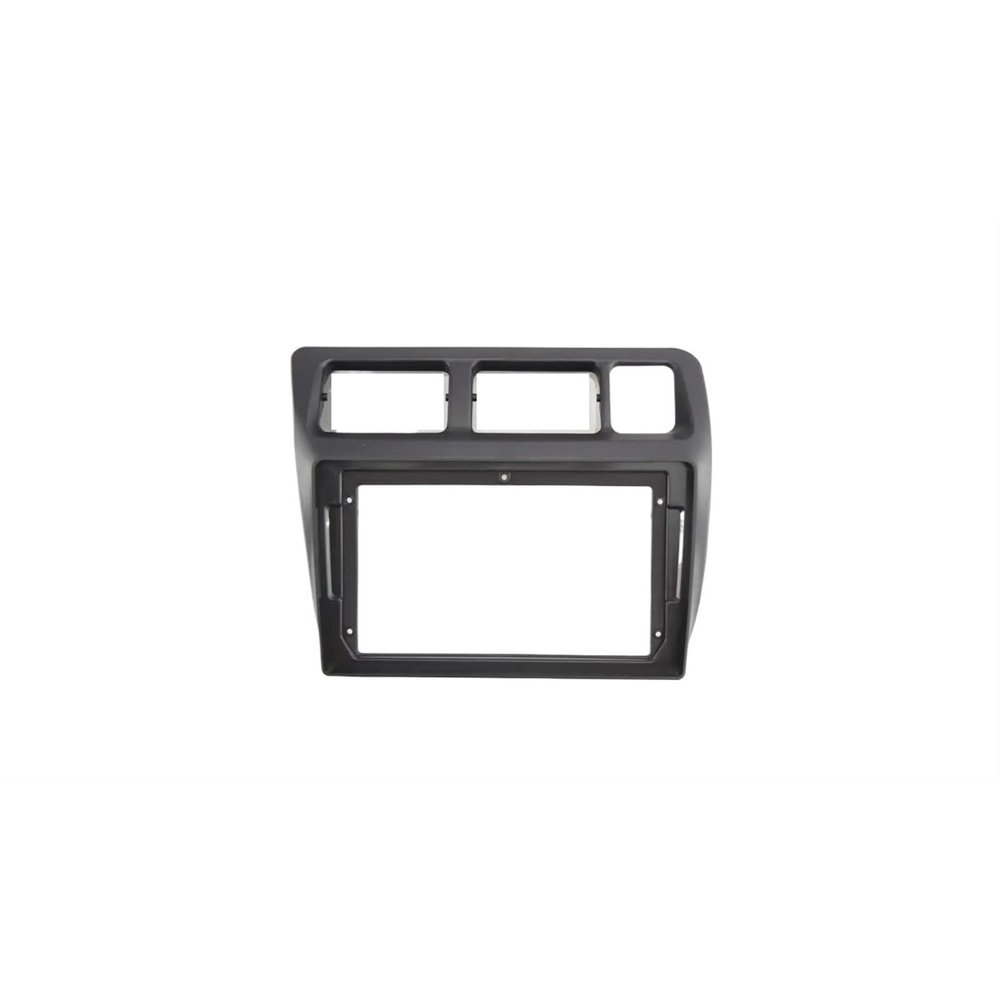 oimcpr 9 Inch Car Fascia Radio Panel Compatible for Toyota Corolla 1991-1997 (Auto AC,Left Wheel) Dash Kit Install Facia Console Adapter Plate