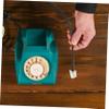 1set Telephone Cord Kit Black Pc Cable Includes Coupler and Nail Clips for Easy Installation for Landline Use view 4
